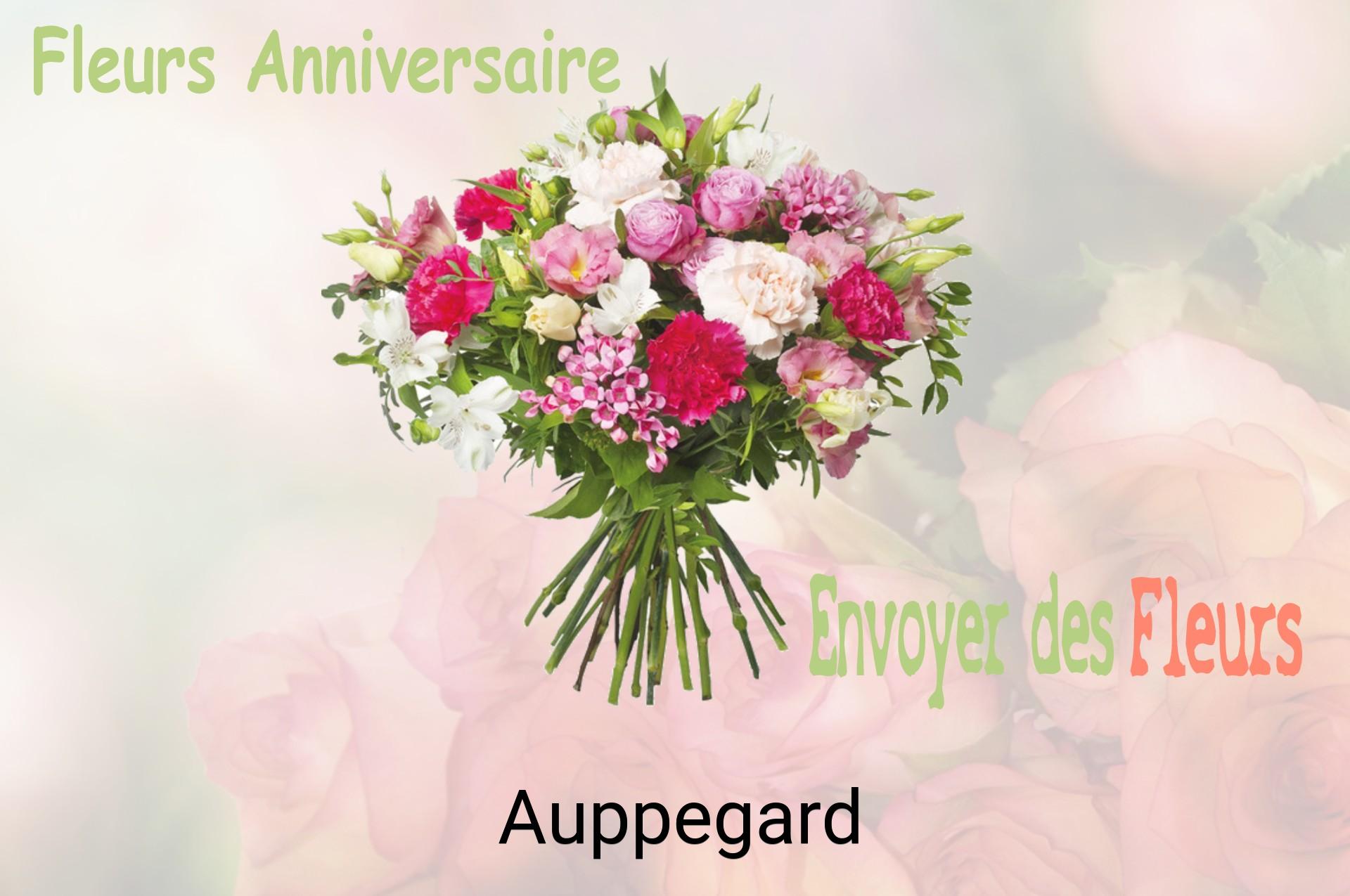 Bouquet de fleurs d’anniversaire livré à Auppegard